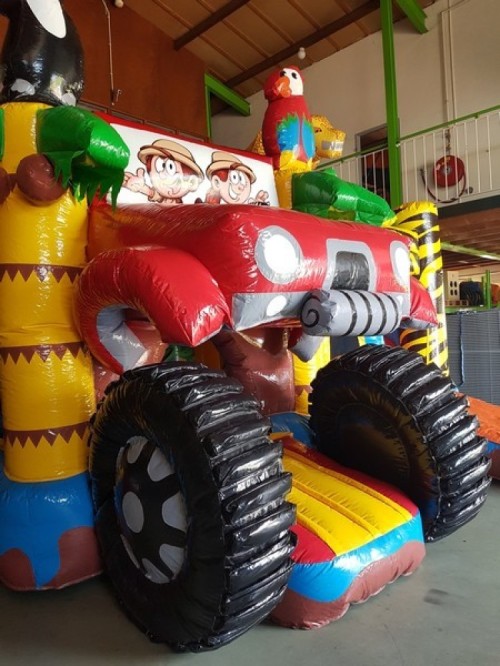 Springkussen Multiplay Safari Jeep